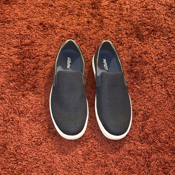 Olukai Lae’ahi Slip On Shoes Men’s 13 Blue Mesh Loafers Comfort Walk Sneakers main image 5